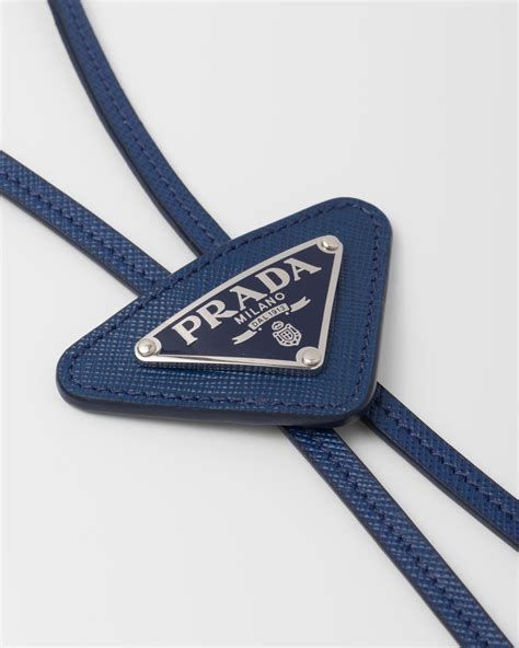 prada saffiano tie